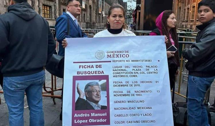 “Llevo 6 años buscándolo”: Ceci Flores emite ficha para localización de AMLO