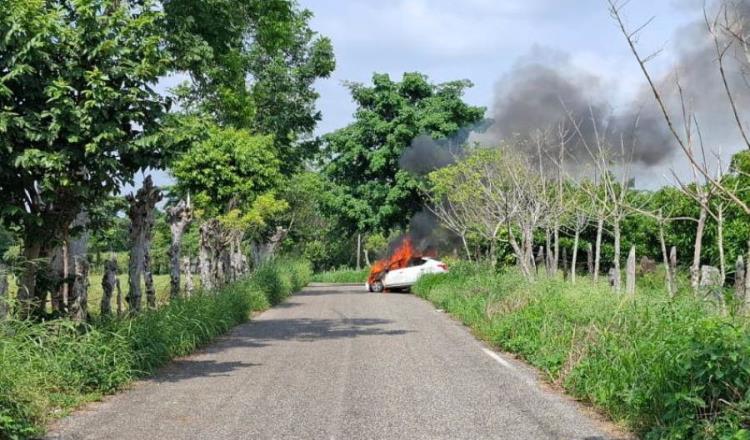 Muere calcinado al interior de su vehículo en Jalapa