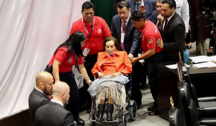 “Se abre una nueva era”: Ifigenia Martínez no da discurso por temas de salud en toma de protesta de Sheinbaum