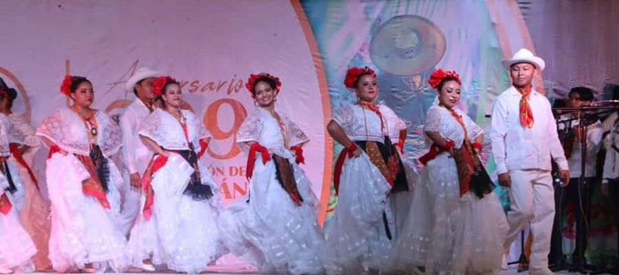 Cunduacán festeja 399 años con gala cultural