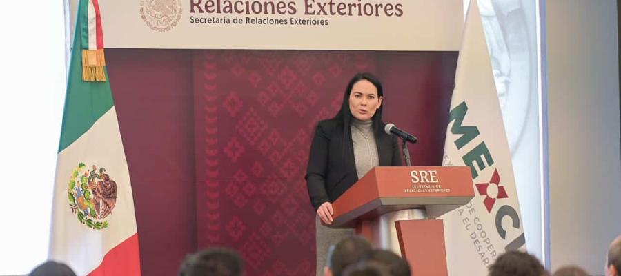 Asume Alejandra del Moral como directora ejecutiva de la AMEXCID