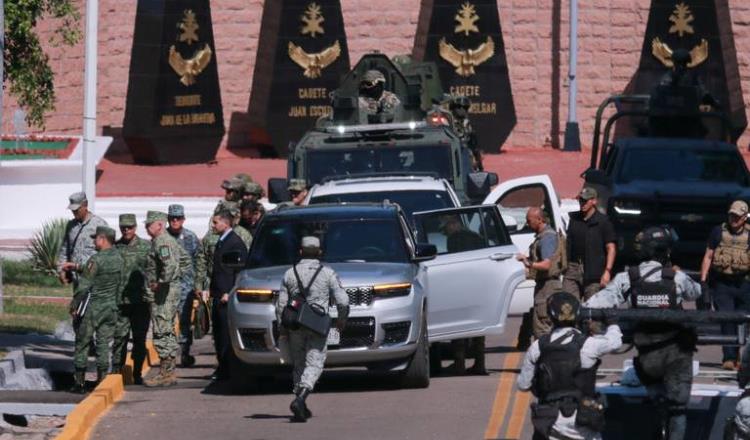 Visitan Harfuch y Trevilla Culiacán; gobernador de Sinaloa sugiere que llegarán refuerzo