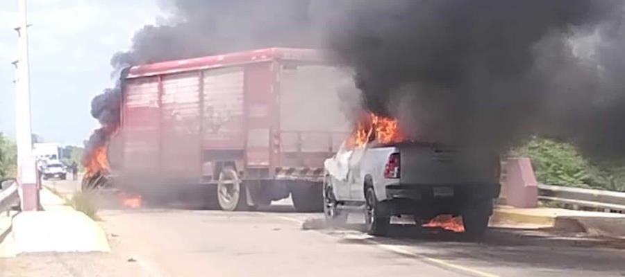 Quema de vehículos y negocios, además de poncha llantas, reportan este jueves en Tabasco