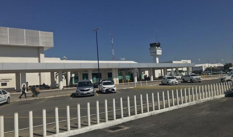 Administración del aeropuerto de Villahermosa sin detalles sobre causa de muerte de pasajero en pleno vuelo