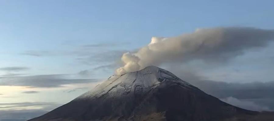 El Popocatépetl en Amarillo Fase 2 El Popocatépetl en Amarillo Fase 2