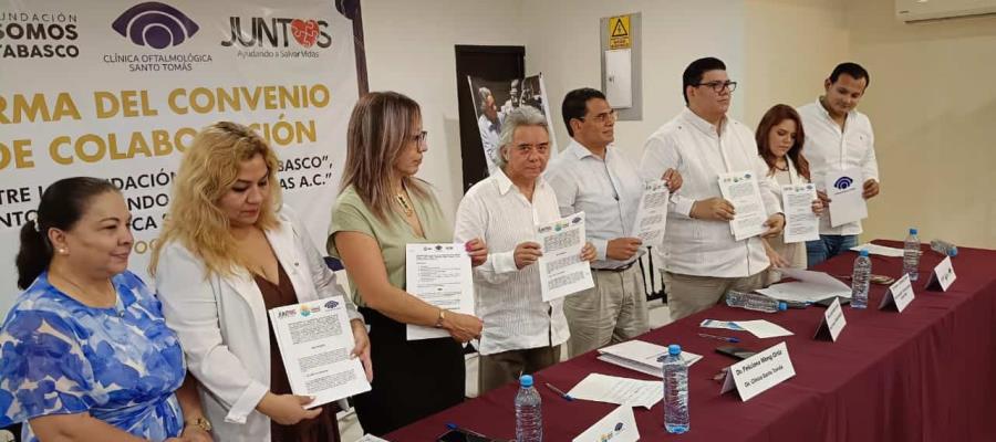 Firman convenio asociaciones por beneficios médicos en más de 70 especialidades para tabasqueños