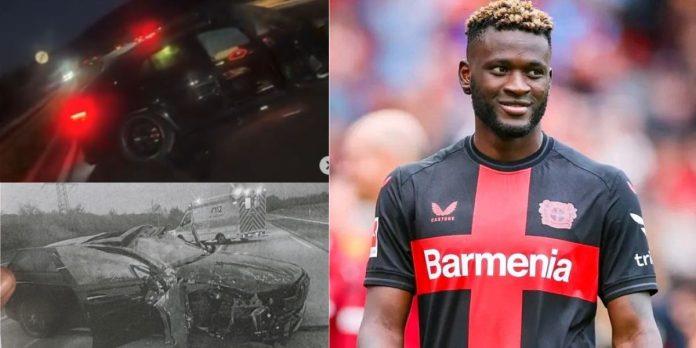 Delantero del Bayer Leverkusen, sufre accidente vial, lo reportan ileso