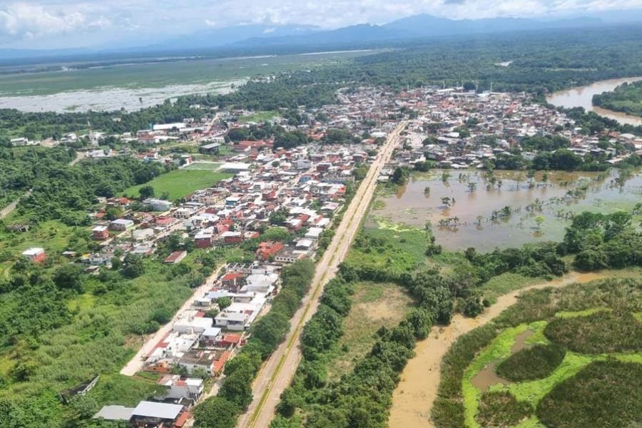 Permanecen mil 500 tabasqueños en albergues ante afectaciones por lluvias