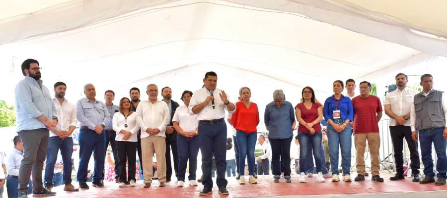 Promete May que su gobierno llegará hasta el último rincón de Tabasco