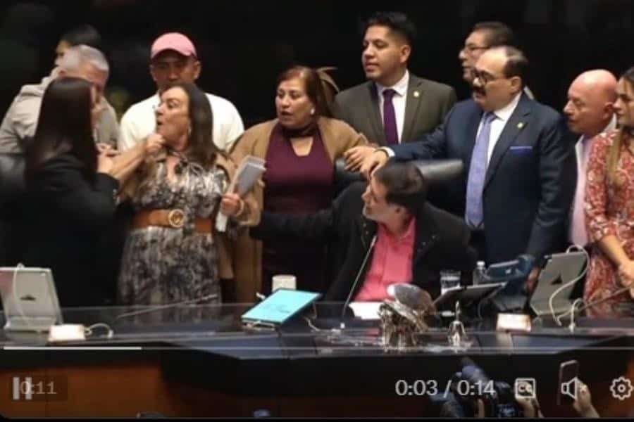 Senadores del PRI condenan agresión contra Karla Toledo