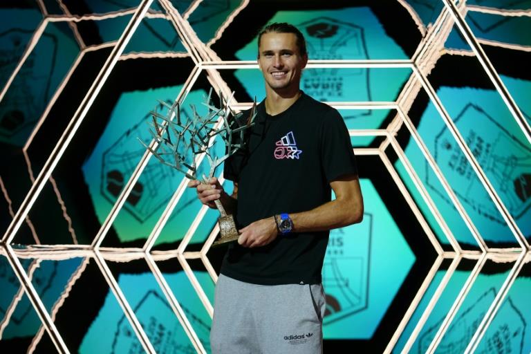 Zverev es segundo en el ranking de la ATP tras ganar en París