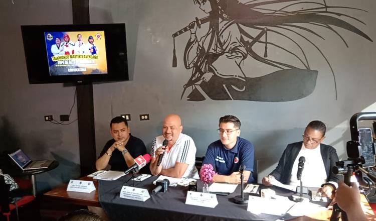 Tabasco será sede del evento “Taekwondo Master’s Avendaño” en el Gran Salón Villahermosa