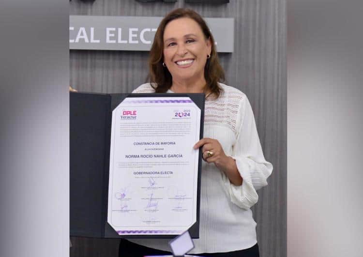 TEPJF confirma el triunfo de Nahle como gobernadora de Veracruz