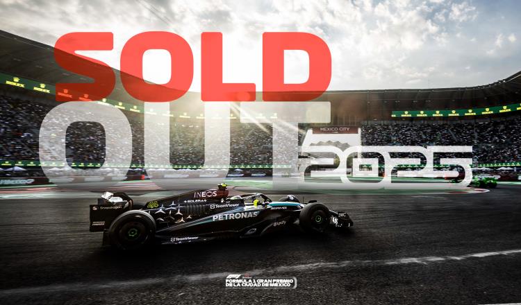 ¡Sold Out! GP de México anuncia boletos agotados para 2025