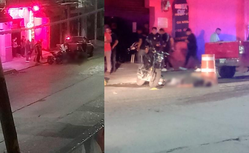 Asesinan a hombre afuera de bar del Centro de Villahermosa