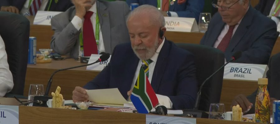 “El mundo está peor”, reprocha Lula en inauguración del G20