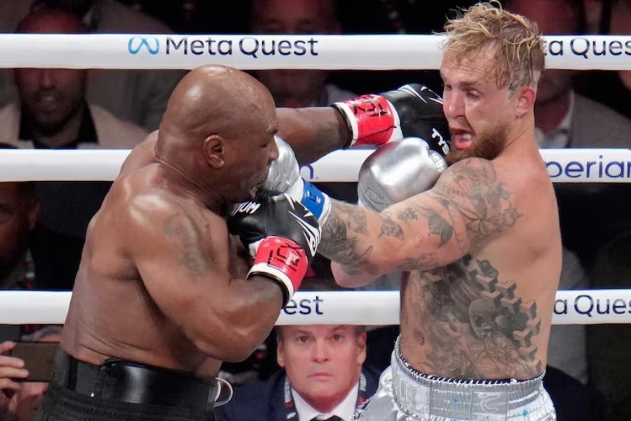 Pelea de Tyson vs Paul, la más apostada en años