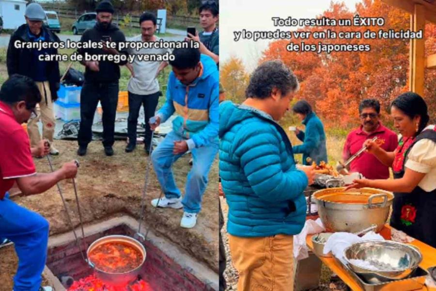 Lleva cocinera tradicional oaxaqueña barbacoa a tierras japonesas