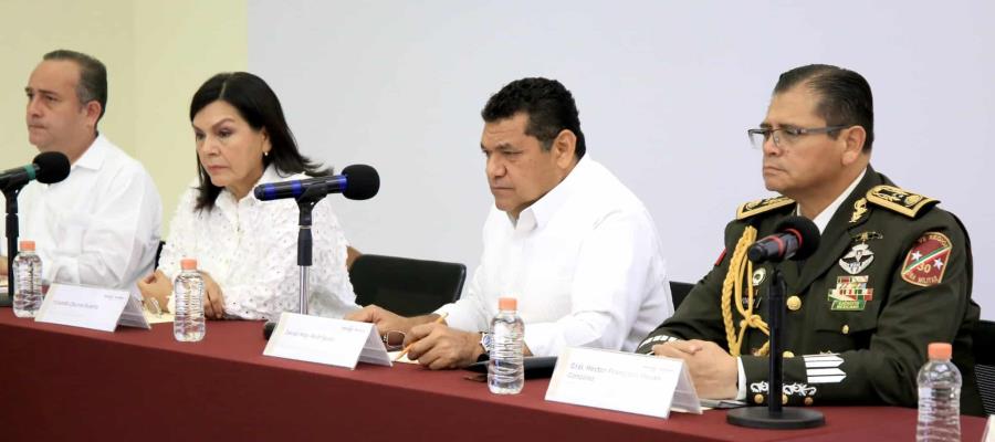 Encabeza May Mesa para la Paz y Seguridad en Centro