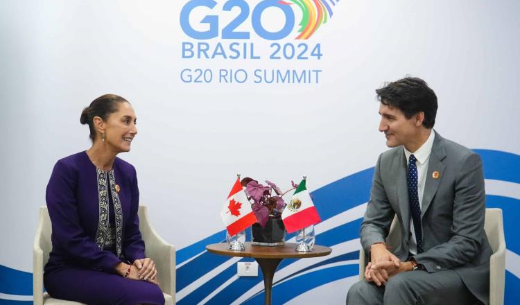 Trudeau en desacuerdo con propuesta de sacar a México del T-MEC: Sheinbaum