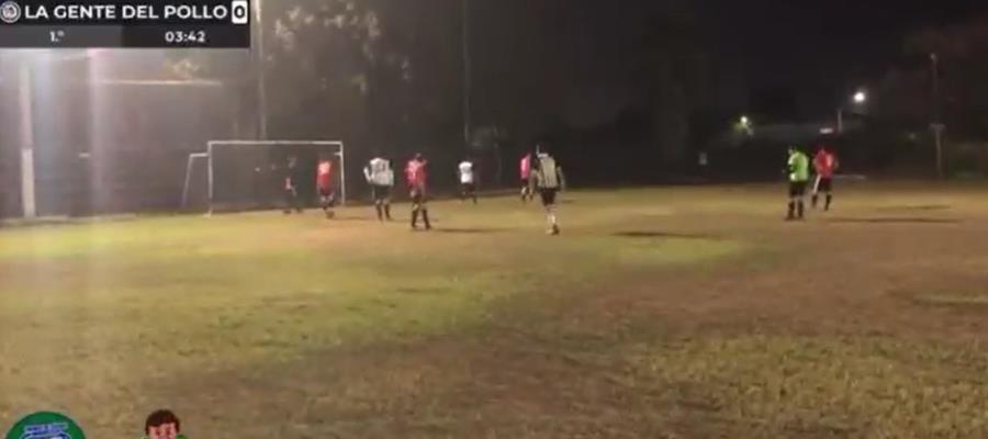 Balacera interrumpe partido de futbol amateur en Culiacán