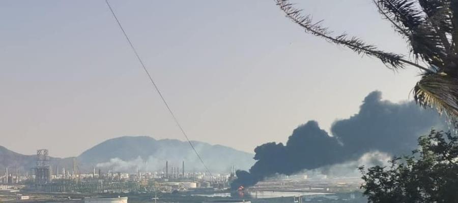 Se registra conato de incendio en refinería de Salina Cruz