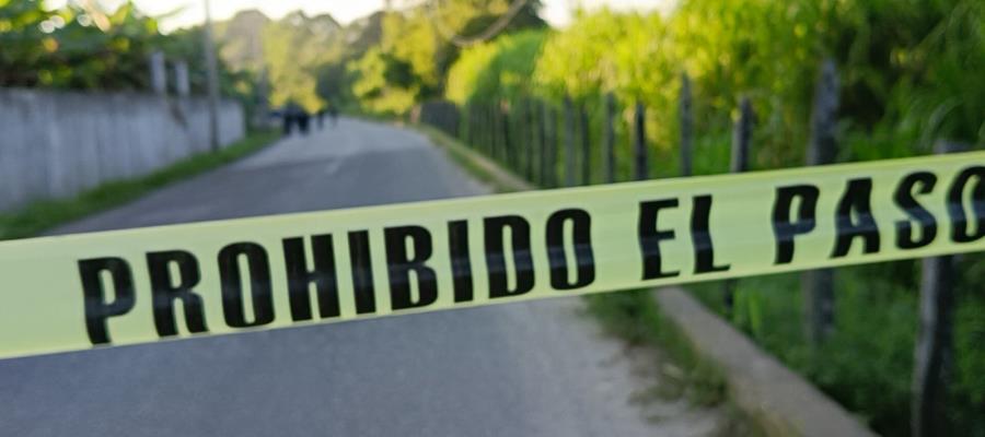 Hallan cuerpo sin vida envuelto en una sábana en Sabina