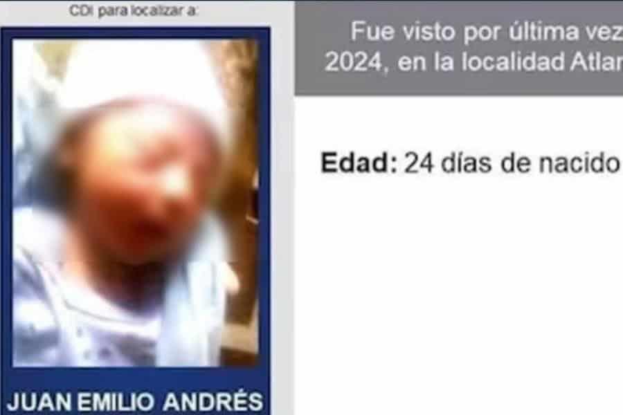 Roban a recién nacido en SLP, lo ubican casi un mes después en Nuevo León