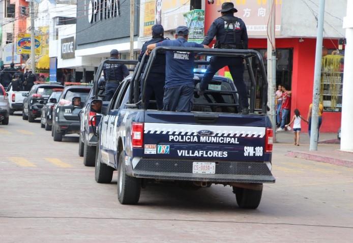 Enfrentamiento armado deja 4 detenidos y 2 policías heridos en Chiapas