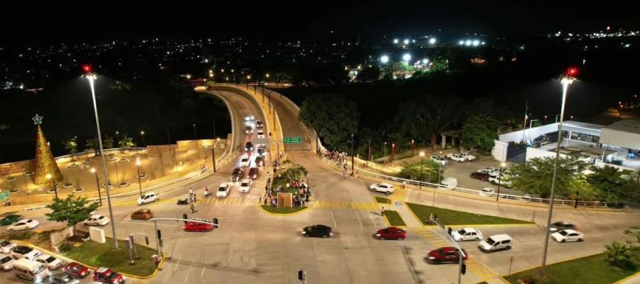 Con inversión de 30.9 mdp inaugura Centro súper postes y renovación de alumbrado en 24 comunidades