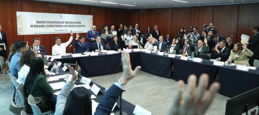 Avanzan en comisiones del Senado Ley Federal de Derechos y Ley de Ingresos 2025