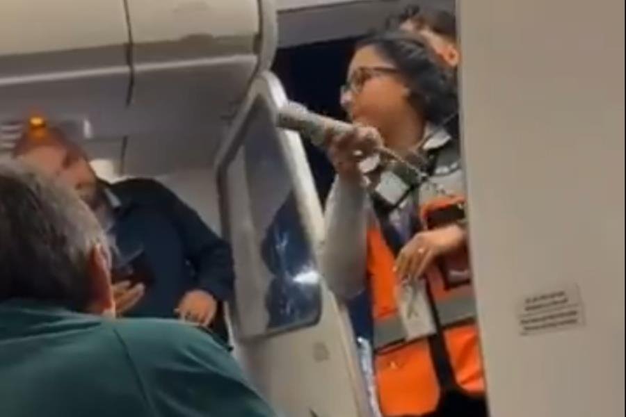 Circula video de vuelo cancelado a Culiacán por hechos violentos