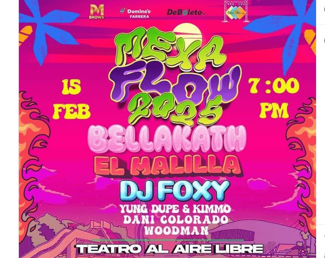 Bellakath, El Malilla y Yung Dupe en el Mexa Flow 2025 en Villahermosa Bellakath, El Malilla y Yung Dupe en el Mexa Flow 2025 en Villahermosa