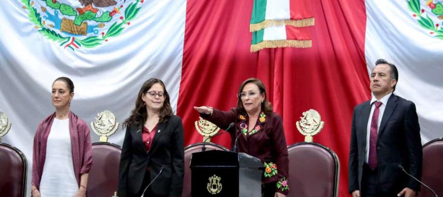 Anuncia Nahle convenios para garantizar paz con estados colindantes a Veracruz