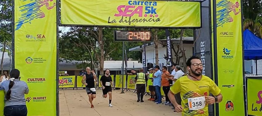 Cerca de 500 competidores participan en la carrera “SEA la diferencia”