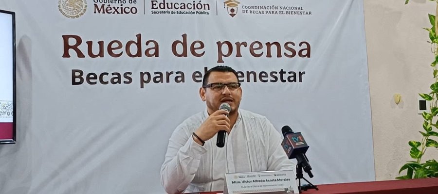 Inicia pago de becas de Bienestar a estudiantes de básica, media y superior en Tabasco