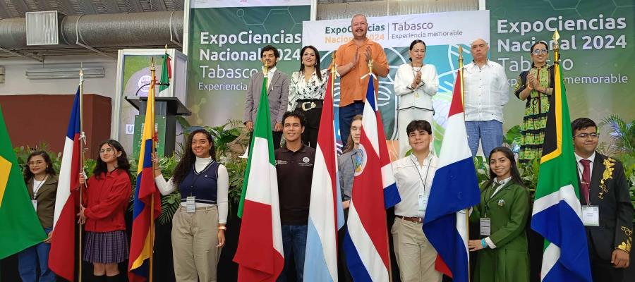 Inicia ExpoCiencias Nacional en Tabasco con exposición de 500 proyectos