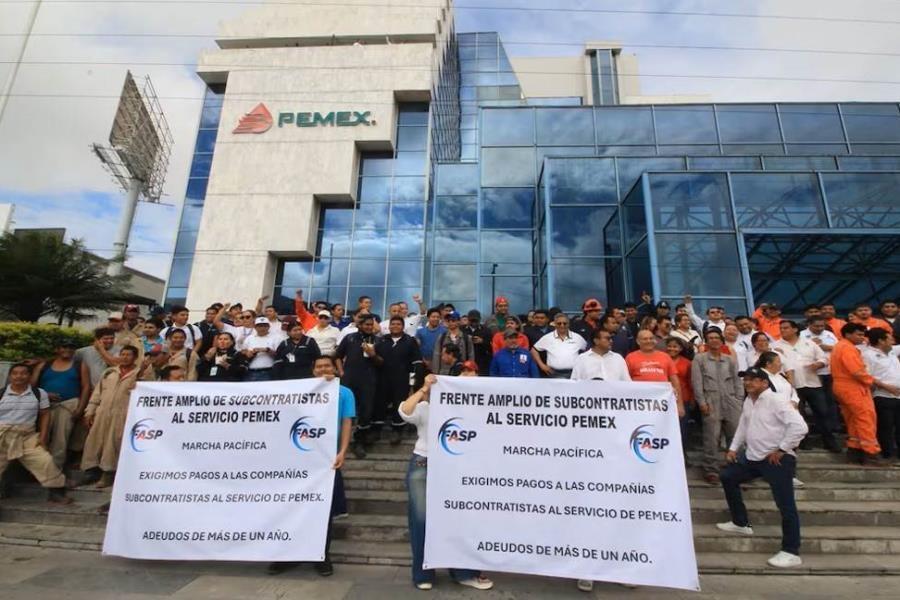 Pemex empezará a pagar este mes a proveedores de Tabasco: May