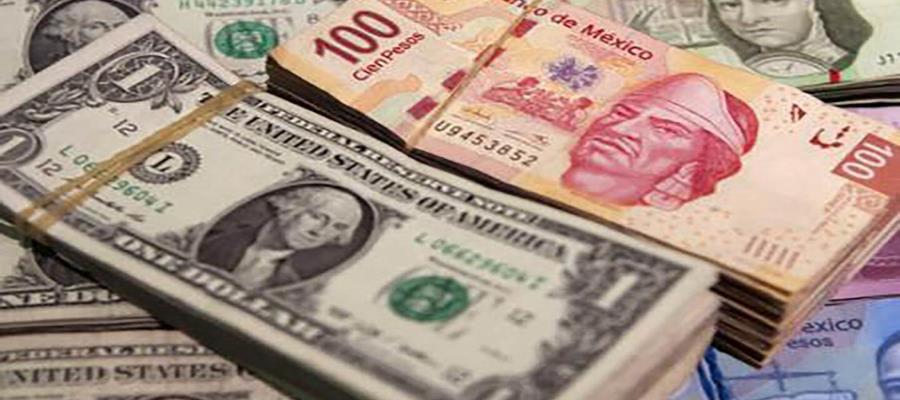 Peso cierra en 20.17 por dólar; la moneda mexicana ganó 0.15%