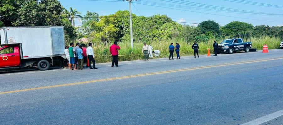 Localizan hombre sin vida en la Villahermosa-Teapa