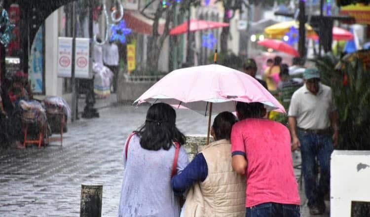 Estima Conagua lluvias de hasta 250 mm en Tabasco