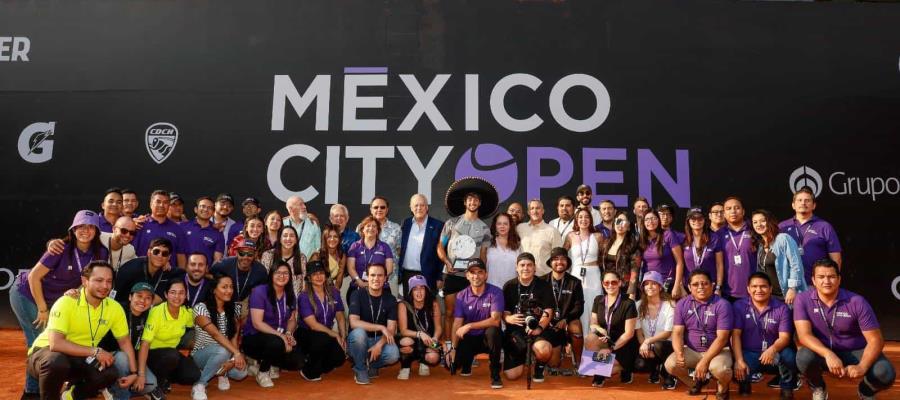 México City Open es reconocido como el mejor torneo del año por la ATP Challenger Tour