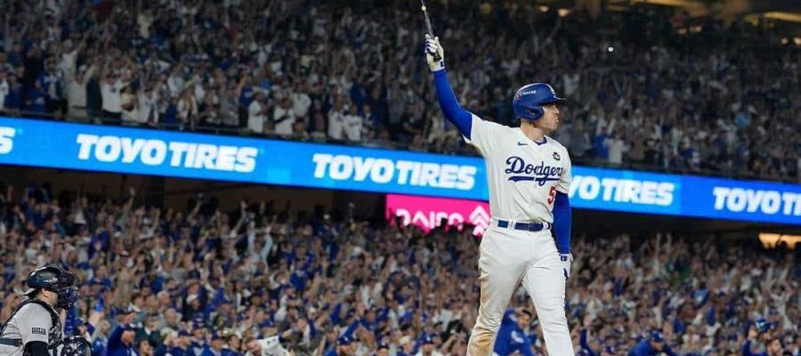 Pelota del jonrón de Freddie Freeman en Serie Mundial 2024 fue subastada en 1.5 mdd