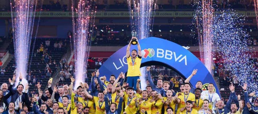 América tricampeón del futbol mexicano tras vencer al Monterrey
