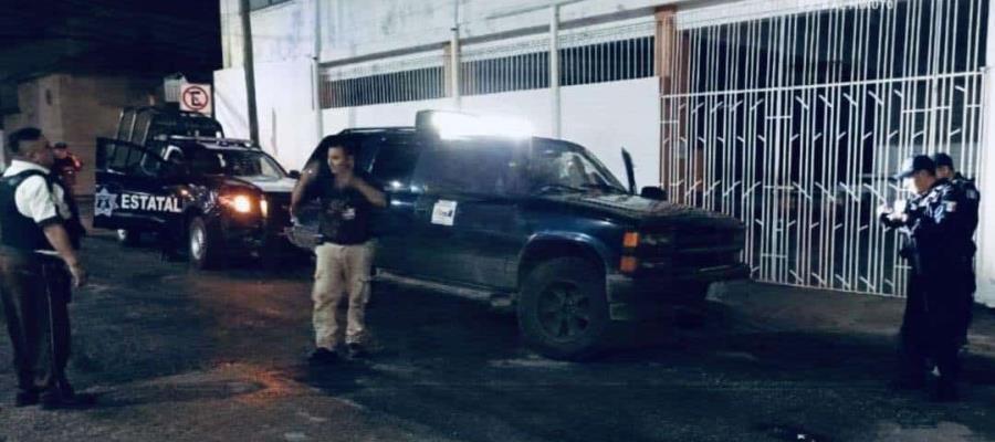 Reportan intento de asalto a camioneta de valores en Villahermosa