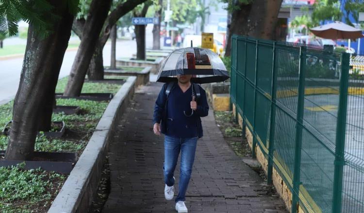 Prevé Conagua la posibilidad de lluvias este viernes para Tabasco