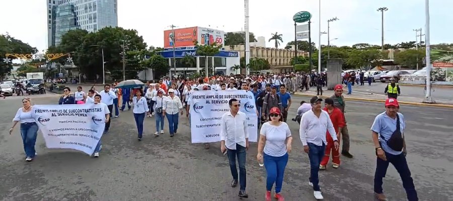 Advierten subcontratistas tabasqueños sobre bloqueos por falta de pagos de Pemex y empresas