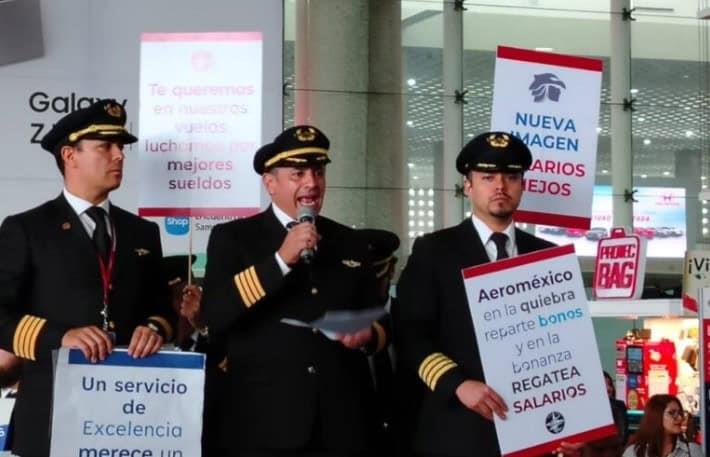 Pilotos de Aeroméxico Connect ratifican convenio de revisión salarial