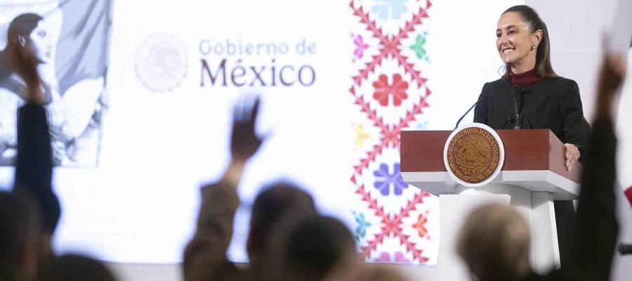 2025 será buen año para los mexicanos: Sheinbaum