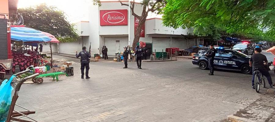 Balacera en tianguis Taracena deja detenidos y armas aseguradas